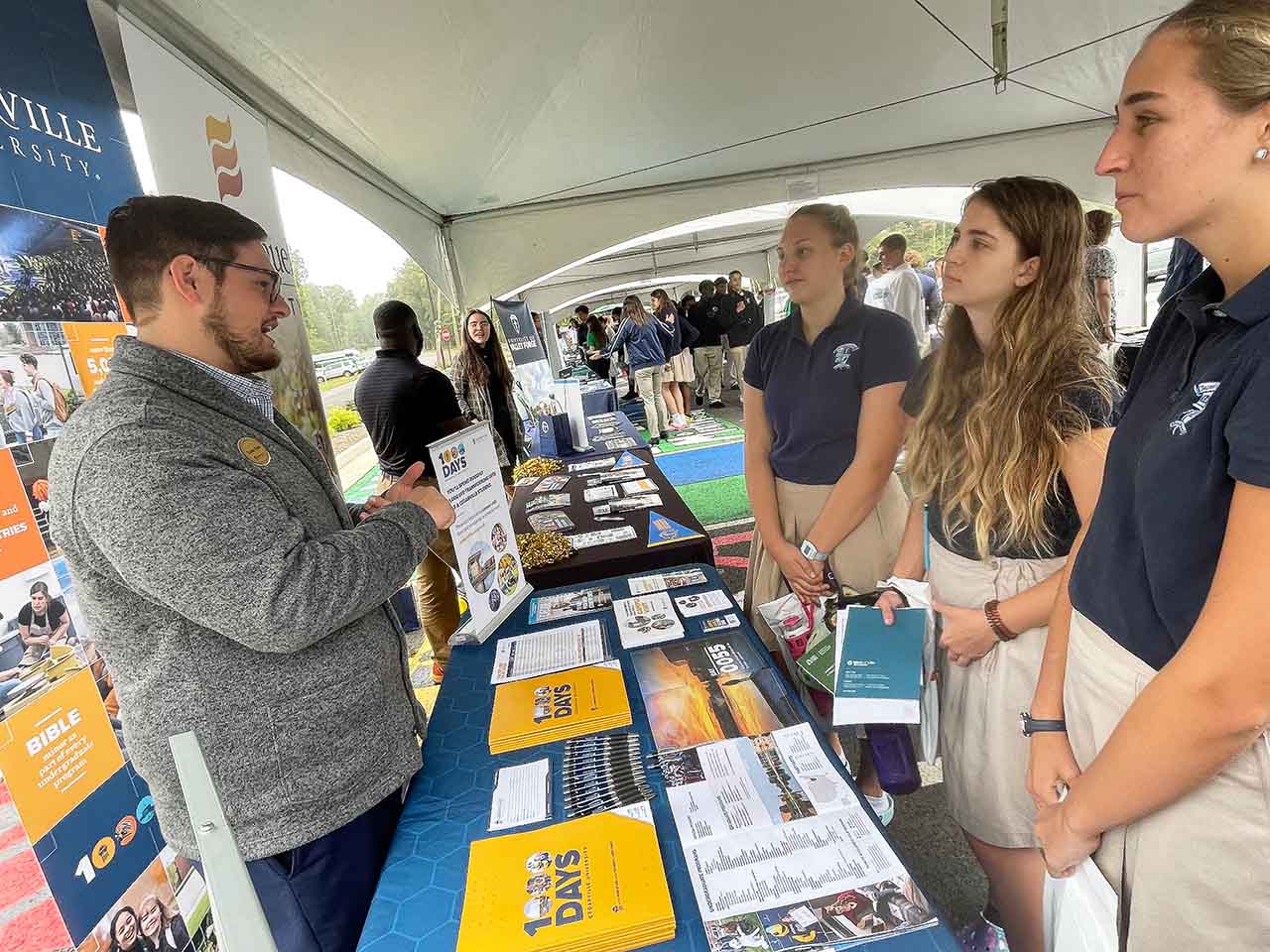 Greater Richmond College Fair visits Banner Christian on Sept. 24