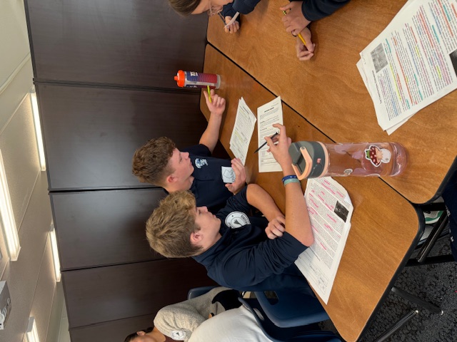 Upper School Students Simulate Nation Formation