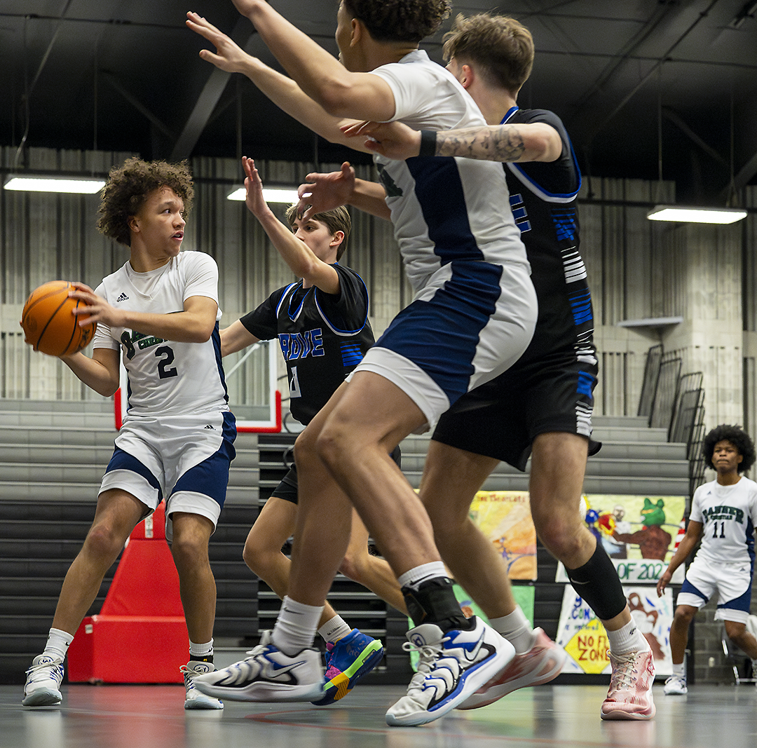 Banner Christian's boys' basketball team reached the semifinals of the VISAA state tournament.