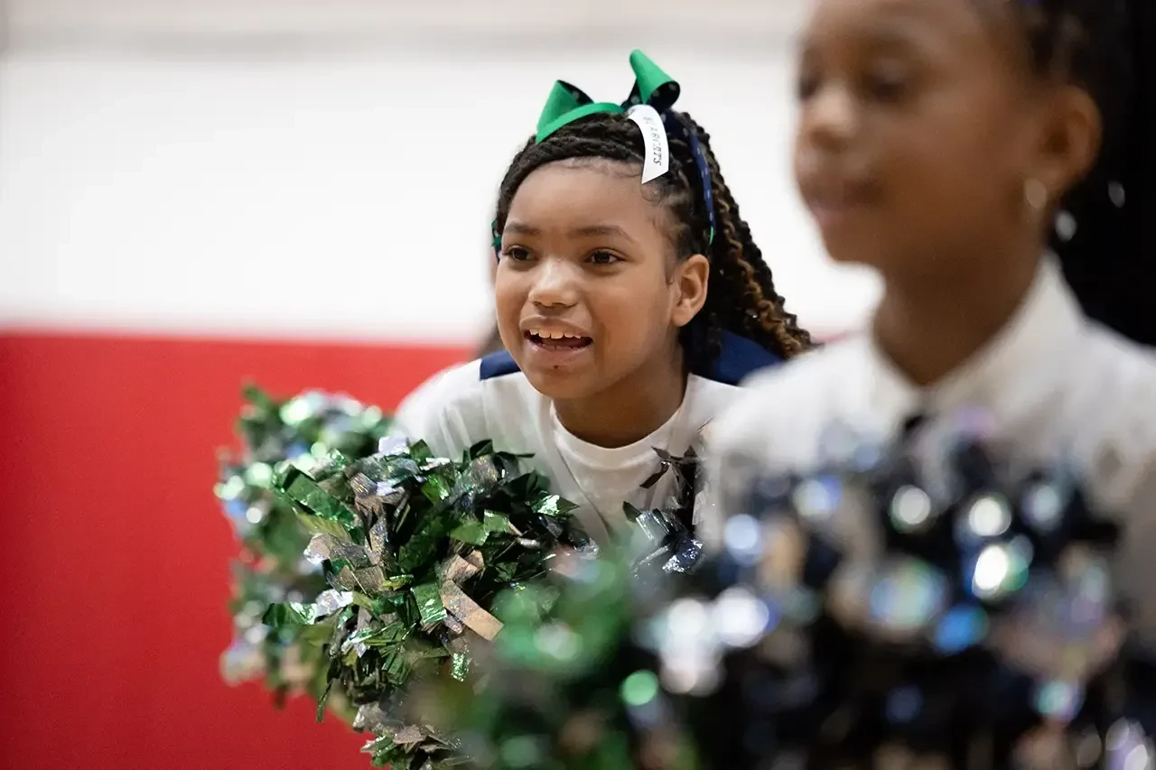Banner Bearcats vs. Grove Christian Cheerleaders Banner Bearcats vs. Grove Christian Cheerleaders