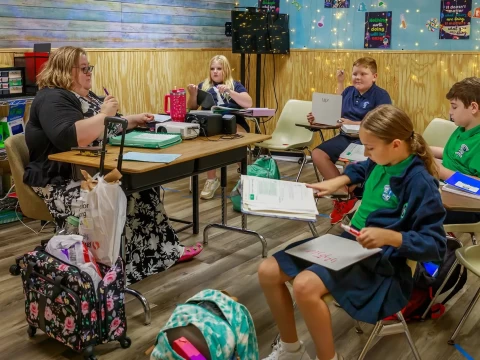 Rachel Parson Science Class