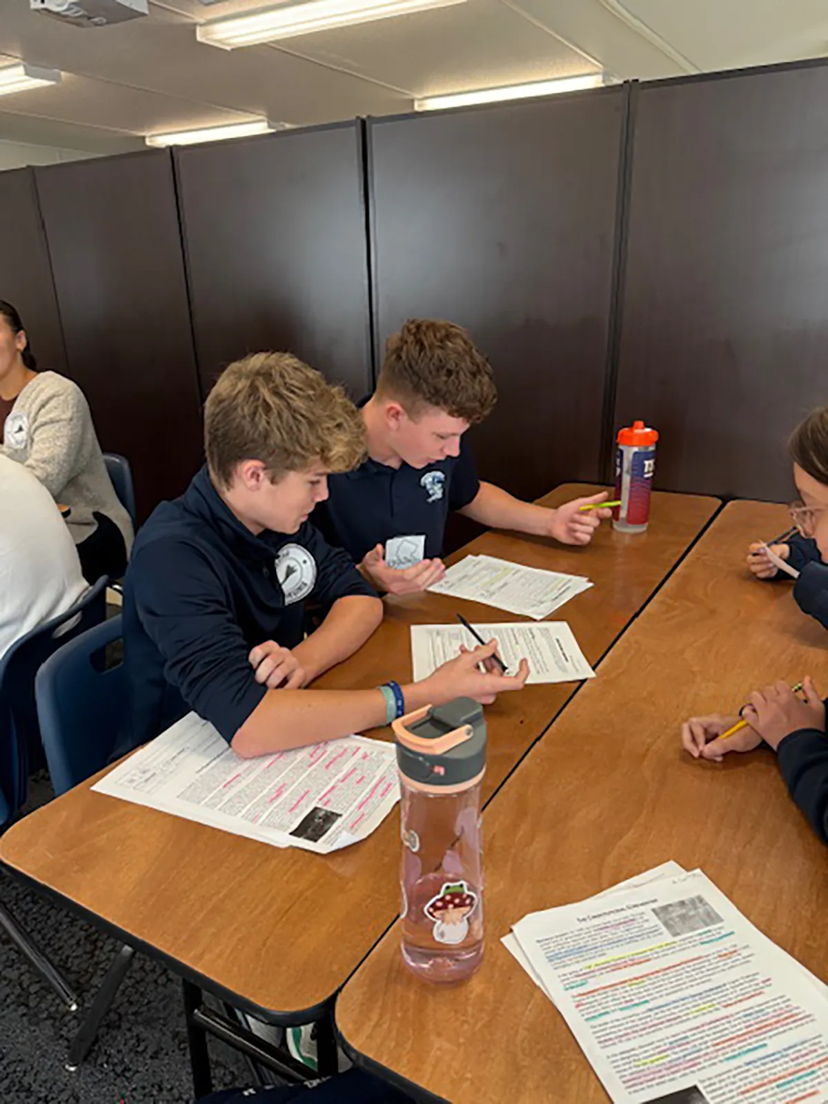 Banner Christian students traveled back in time to become delegates at the Constitutional Convention.