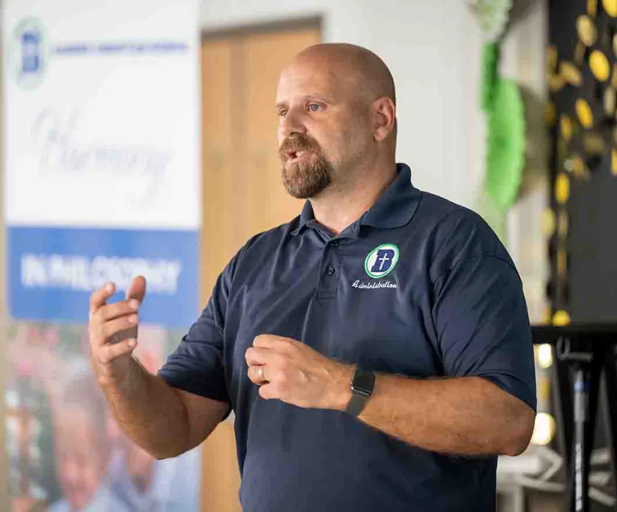 Banner Christian Head of School Dr. Tom Burkett