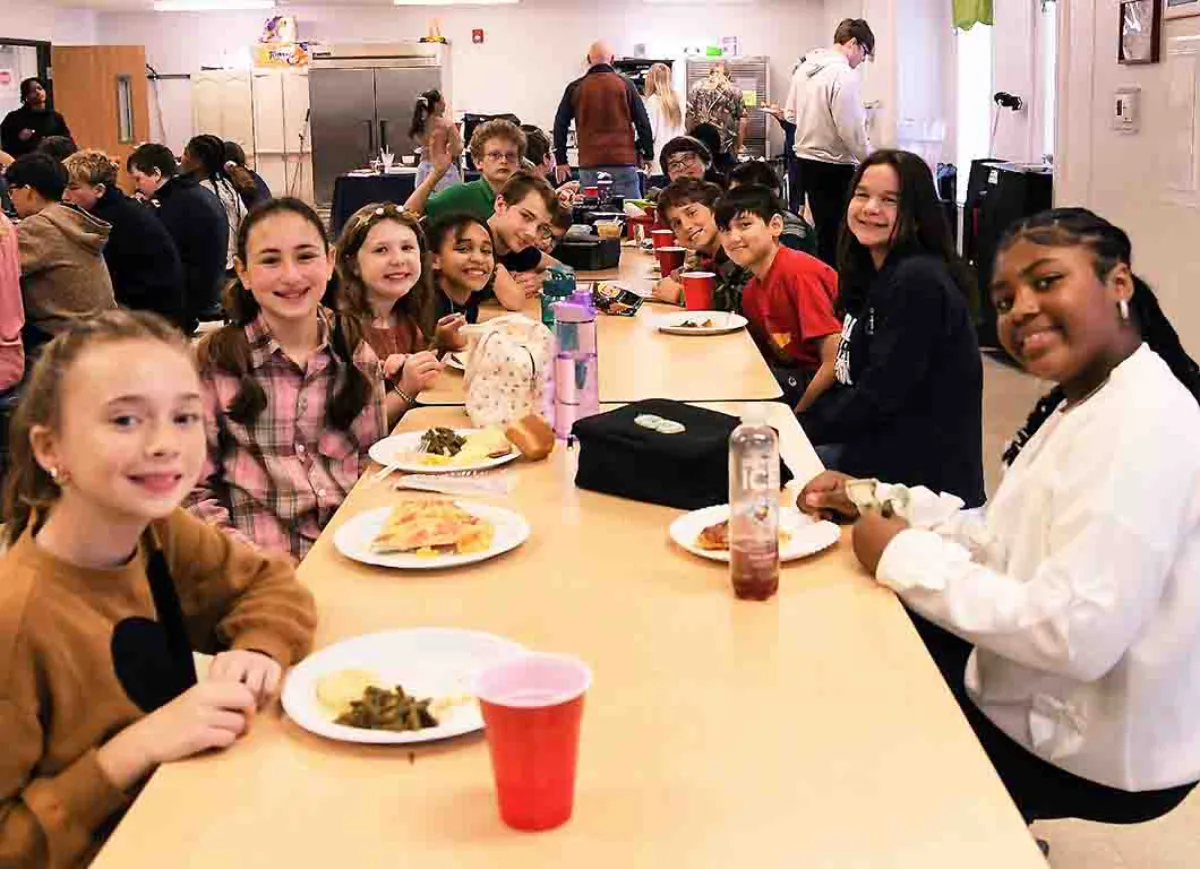 Banner Christian's lunch menu for the 2025-26 academic year.