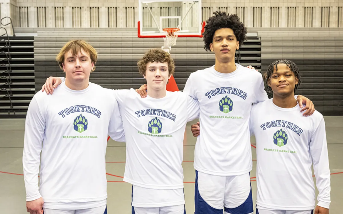 Banner Christian Varsity Boys' Basketball Recognizes Members of its Senior Class.