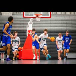 Banner's Christian varsity boys' basketball program honored the four members of its senior class during a game versus Southampton Academy on Feb. 5, 2026.